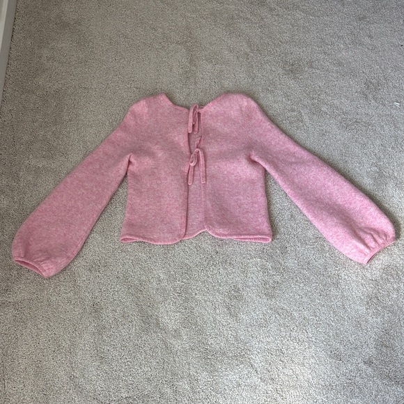 Sézane Pink Marie Cardigan - Picture 3 of 9
